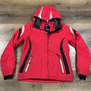 Killtec Level 5 - Red Women's Hooded Ski Jacket